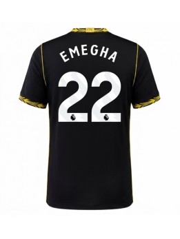 Moški Nogometna dresi replika Chelsea Emmanuel Emegha #22 Gostujoči 2026-27 Kratek rokav Moški Nogometna dresi replika Chelsea Emmanuel Emegha #22 Gostujoči 2026-27 Kratek rokav